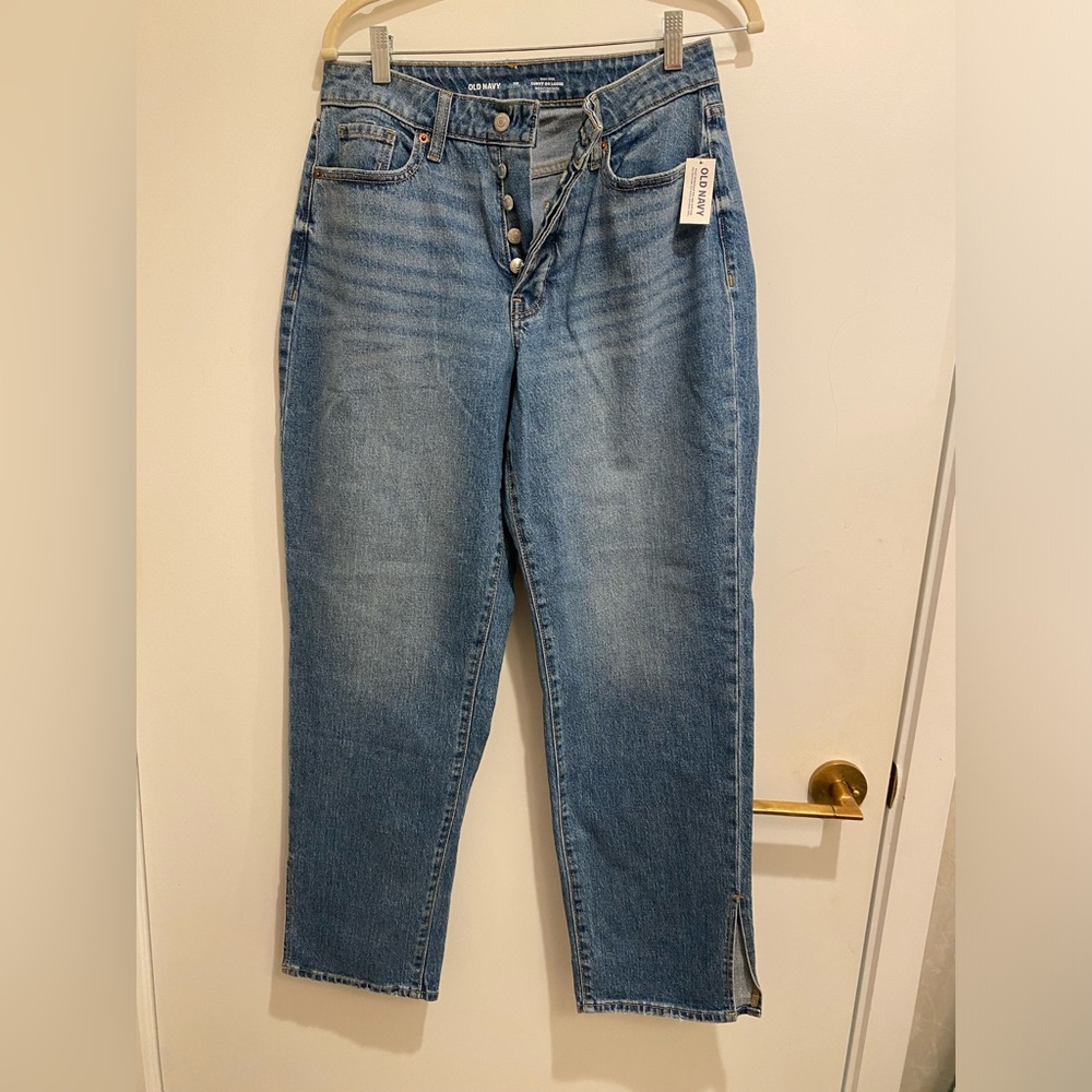 Old navy curvy OG loose jeans. High rise. Size 10.